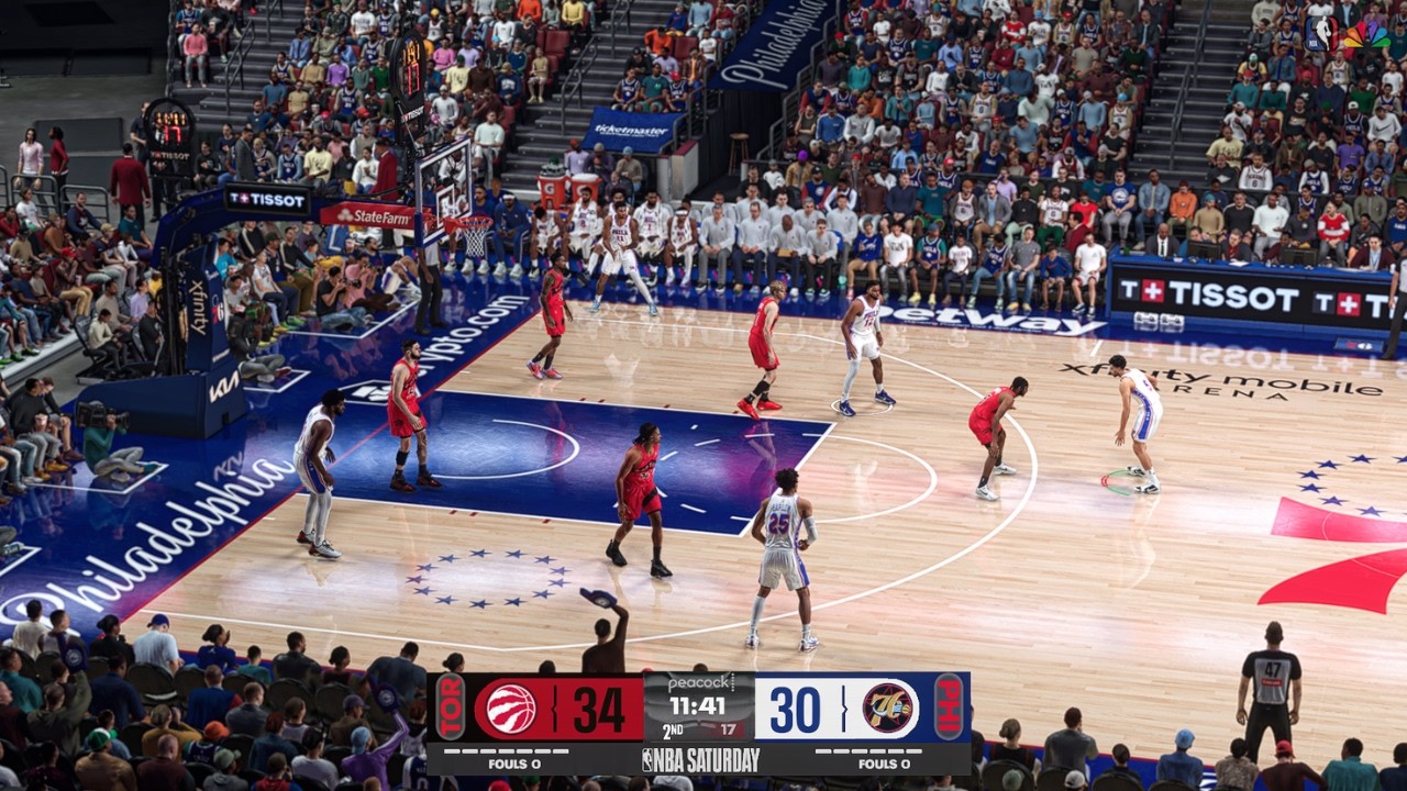 NBA 2K26 Ultra Realistic Mods Raptors vs 76ers!