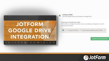 Jotform Google Drive Integration