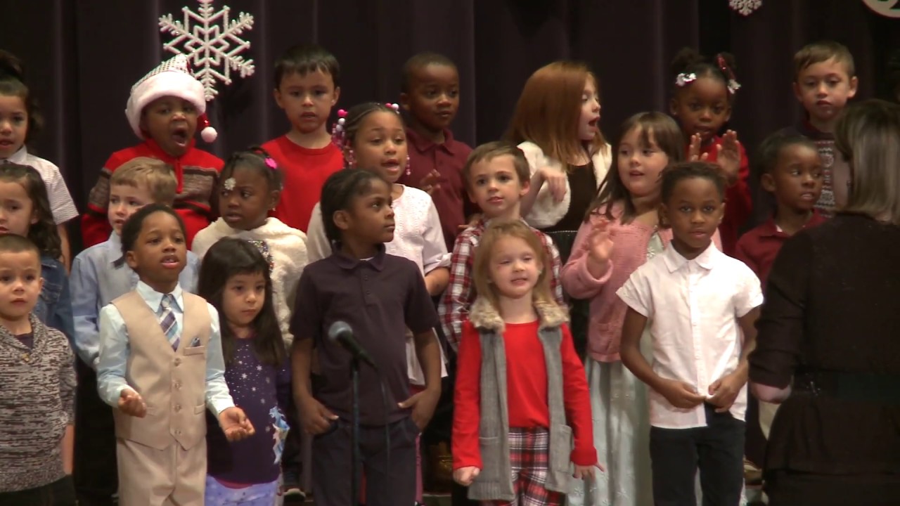 Kindergarten Christmas Concert Performance Kankakee Montessori YouTube
