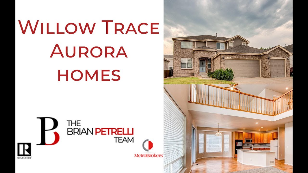Homes for sale in Willow Trace Aurora Colorado YouTube