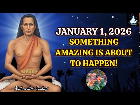 TONIGHT JANUARY 1 2026 SOMETHING AMAZING IS ABOUT TO HAPPEN Babaji S Message 
