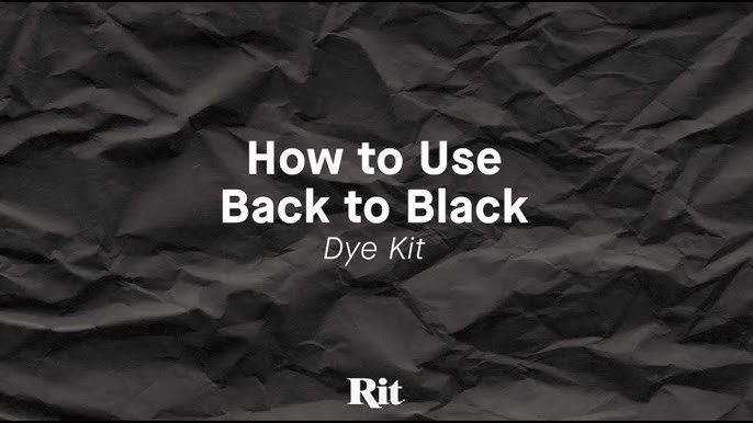 How to Overdye Your Faded Clothing – Rit Dye