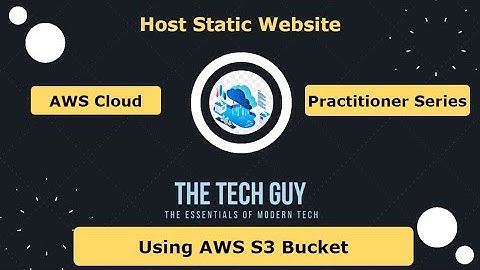 Create Website Using Amazon S3 Bucket | AWS Cloud Practitioner Series