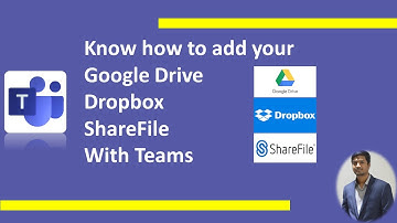 How to add Google Drive, Dropbox & ShareFile in Microsoft Teams by IT 360 Techbook