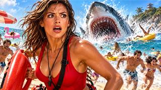 THE LIFEGUARD CHALLENGED THE BIGGEST MONSTER IN THE OCEAN TO SAVE THE BEACH! | THE PREDATOR OF TH...