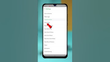 Snapchat Clear Cache Kaise Kare 😐 #shorts
