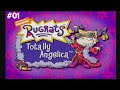 Let's Play Rigrats Totally Angelica #01 Fluffy's Pinball Maze &amp; Cookie Catch Adventures!"