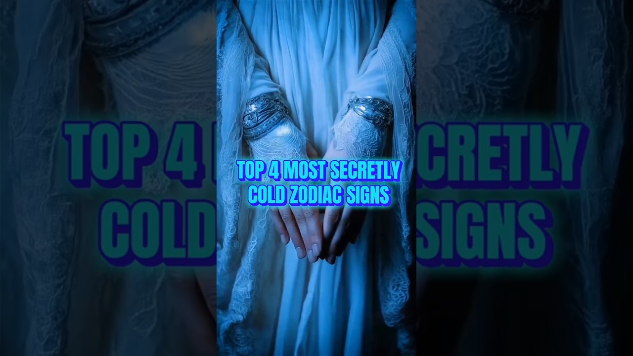 Top 4 Most Secretly Cold Zodiac Signs 