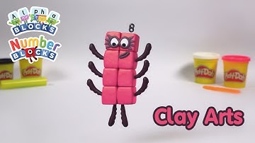 Clay Arts and Crafts | Alphablocks & Numberblocks |  @Blocks-Universe