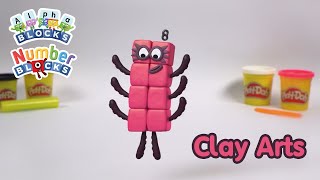 Clay Arts and Crafts | Alphablocks & Numberblocks |  @LearningBlocks