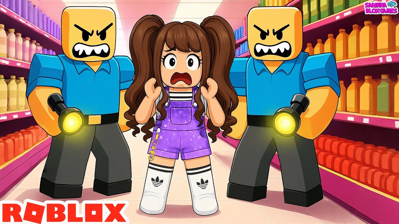 CONSTRUA UMA CASA PARA SOBREVIVER EM UMA MEGA LOJA!! ROBLOX