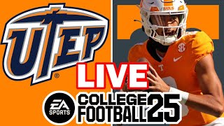 UTEP at Tennessee - 11/23/24 Simulation (EA College Football 25)