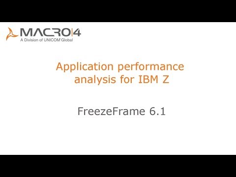 FreezeFrame 6.1: Introductory demo
