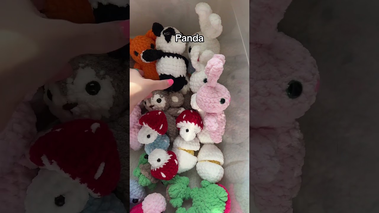 Все, что я связала крючком на этой неделе🩷 #вязаниекрючком #амигурумикрошет #вязаниекрючком #идеи...