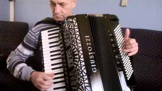 Video thumbnail of "Nad izvorom vrba se nadnela - Rakac Giustozzi Accordion"