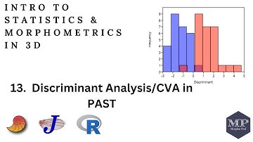 13.  Discriminant Analysis/Canonical Variate Analysis in PAST
