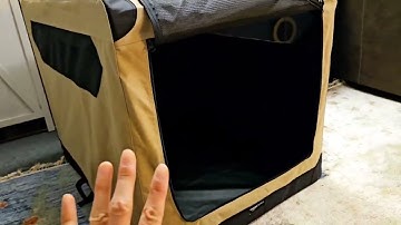 Amazon Basics Folding Portable Soft Pet Dog Crate Carrier Kennel Review