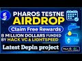 Pharos Testnet Airdrop | $8M Funded by Hack VC &amp; Lightspeed | Claim Free Rewards Now!