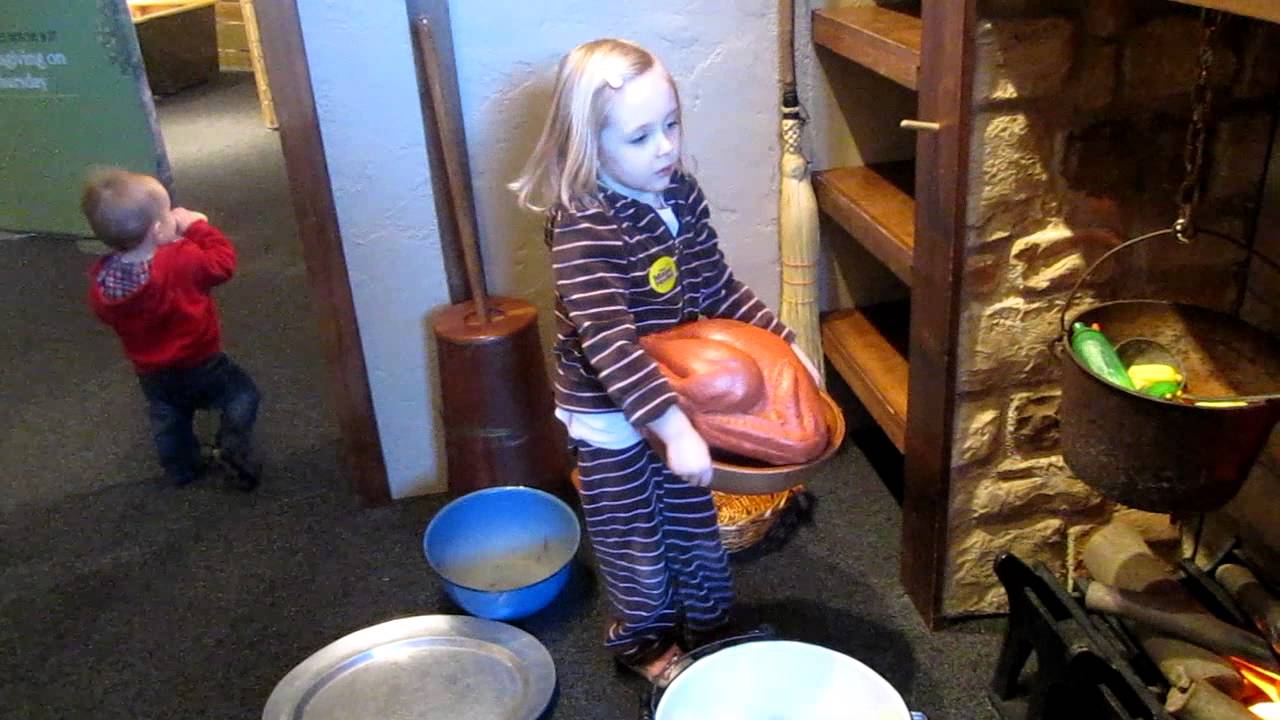 Jackson cooking at Magic House YouTube