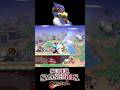 Falco spikes Metaknight!!! #shorts