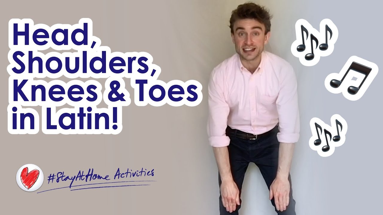 Learn how to sing 'Heads, Shoulders, Knees and Toes' in Latin with