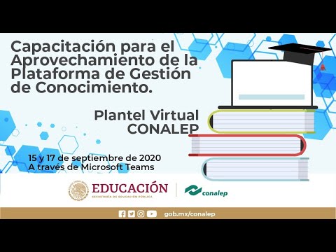 Sesión 1: Capacitación a docentes en el Aprovechamiento de la Plataforma de Gestión de Conocimiento