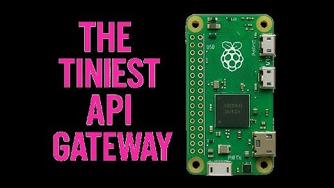 Make Your Pi Zero into an IoT API Gateway in Minutes (Liten)