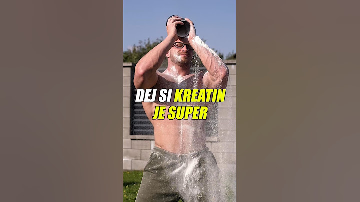 Dej si kreatin, je SUPER 😂😂