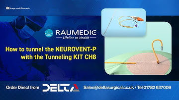 Clear guide on application of the Raumedic CH8 tunnelling kit used with the innovative Neurovent P