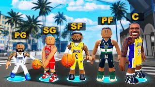 Winning a Game with EVERY NBA player on Roblox Basketball in 1 Video..