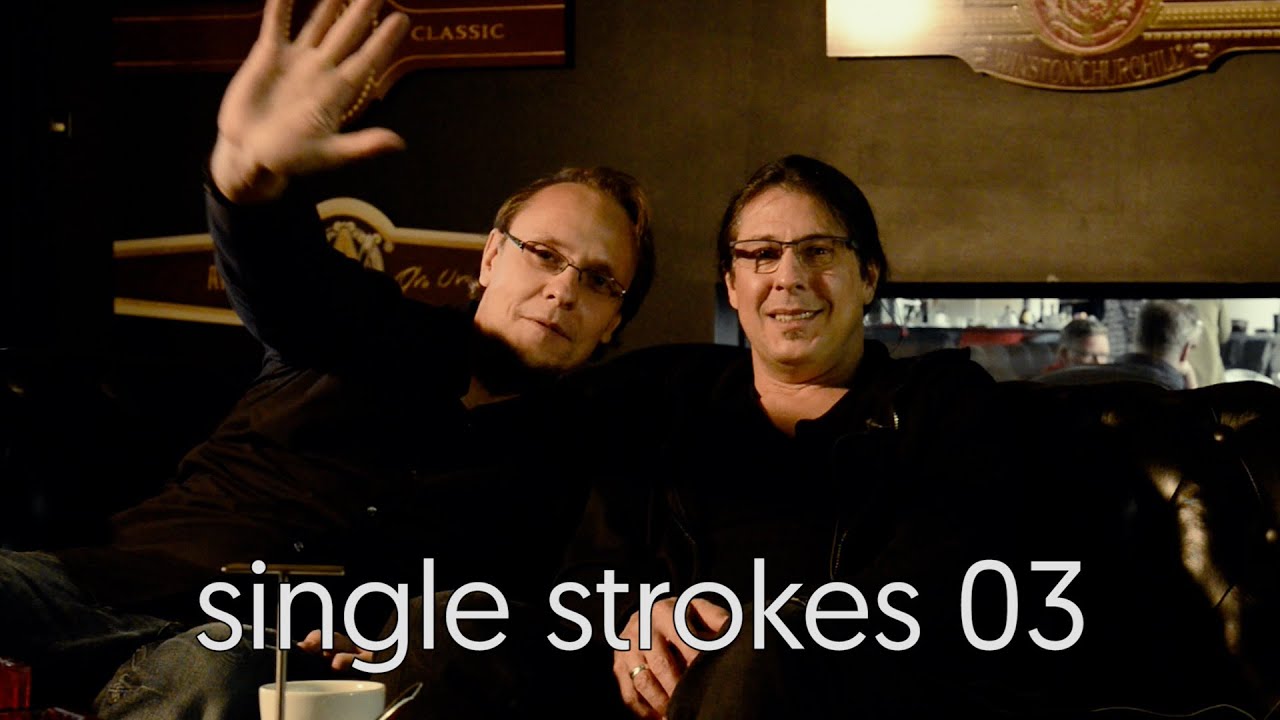 Mike Mangini on drumtalk and the drum community - drumtalk [single strokes 03]