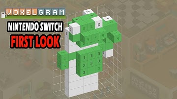 Voxelgram First Look Nintendo Switch (Picross 3D?)