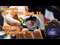 ERR 01 - Canon EF 24-70mm f2.8 II Aperture Module replacement repair (full step by step)