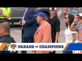 Knicks stars arrive at the Parade of Champions