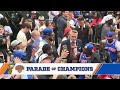 Knicks stars arrive at the Parade of Champions
