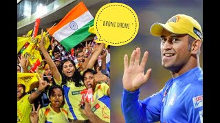 Crowd Cheering " Dhoni Dhoni " ❤️ Miss You Mahi 💔😓