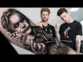 JOKER TATTOO TIME LAPSE | FaZe ADAPT