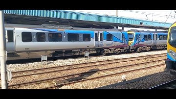 TPE Class 185 Departing Doncaster
