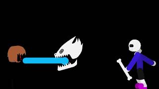 Sans Vs Chara Stick Nodes Pro Animation Undertale