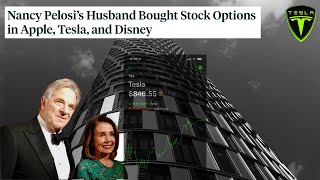 Pelosi Buys Stock Options in Tesla!