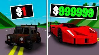 $1 to $1,000,000 Car in BrookhavenRP