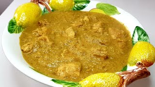 خورشت مرغ  و کاری فوق العاده خوشمزه،  pollo curry, chicken curry