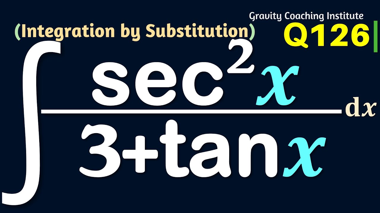 Q126 Find Sec 2 x 3 tan x Dx Integral Of Sec Square X 3 q126-find-sec-2-x-3-tan-x-dx-integral-of-sec-square-x-3
