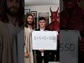 😱Satan got ROASTED by this simple math trick! #jesus #god #christianity