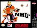 NHL 97 (Super Nintendo) -  New York Rangers at Chicago Blackhawks
