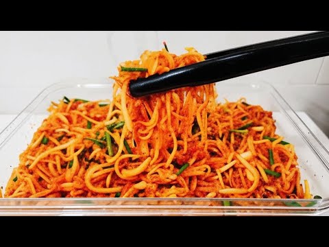 💚<strong>무생채</strong> 소금으로 절이지 마세요! 국물 안 생기고 아삭 맛있어요/한통 가득 만들어도 남아나질 않습니다
