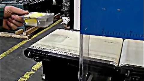 Optima Control Systems GmbH EC Belt Checkweigher - Sigma Packaging E8344