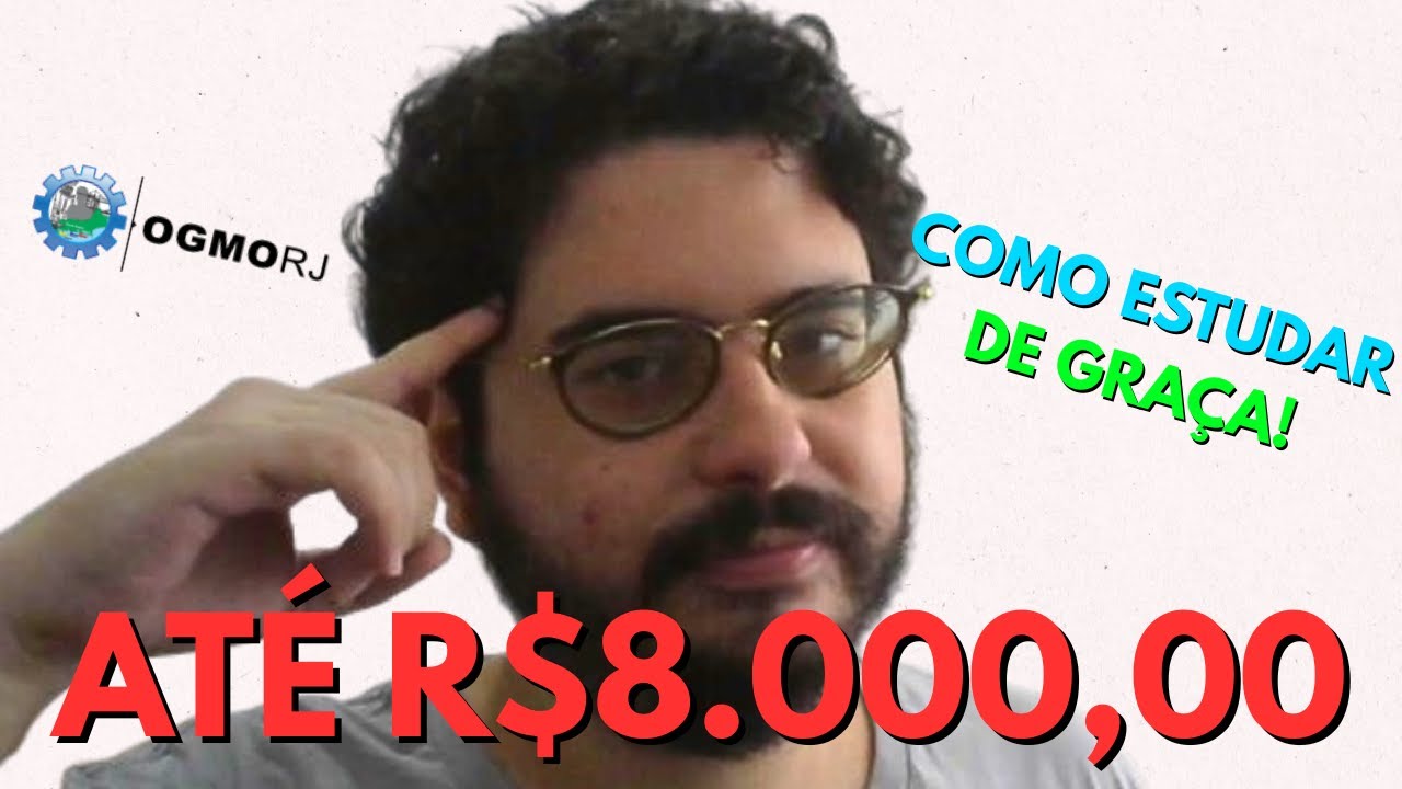PROCESSO SELETIVO OGMO RJ CAPATAZIA: COMO ESTUDAR DE GRAÇA + DICAS DE ESTUDOS!