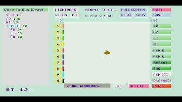 How to make a beautiful designs|| easy|| Simple Turtle Logo