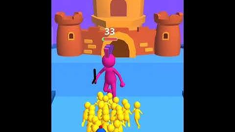 Join clash 3D max level#165 android,ios gameplay walkthrough||Games kanna games 💜💚💙